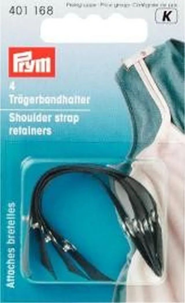 prym-attaches-bretelles-avec-bouton-pression-noir-maintien-soutien-gorge image 1