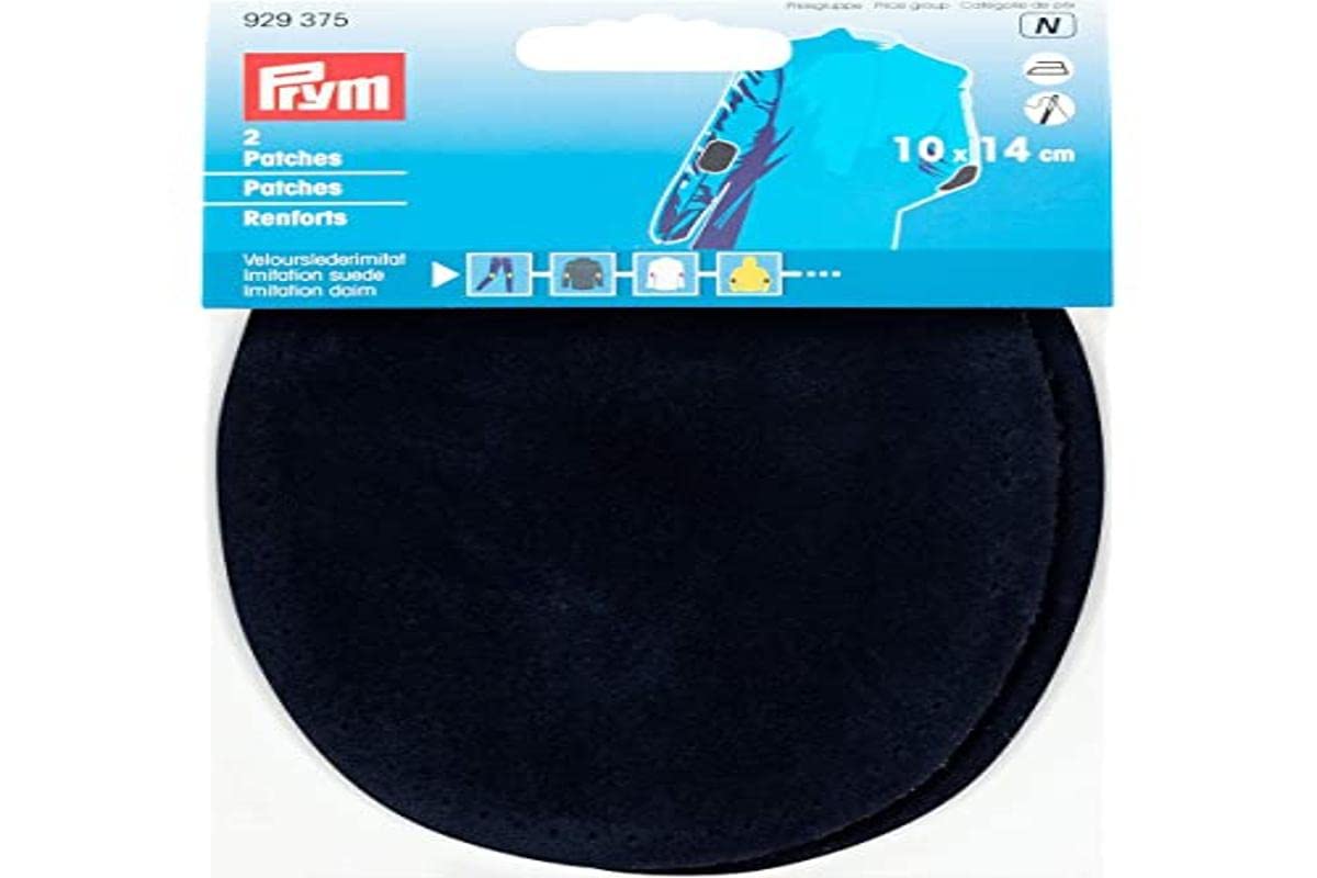 prym-renforts-imitation-daim-thermocollants-10-x-14-cm-bleu-marine image 1