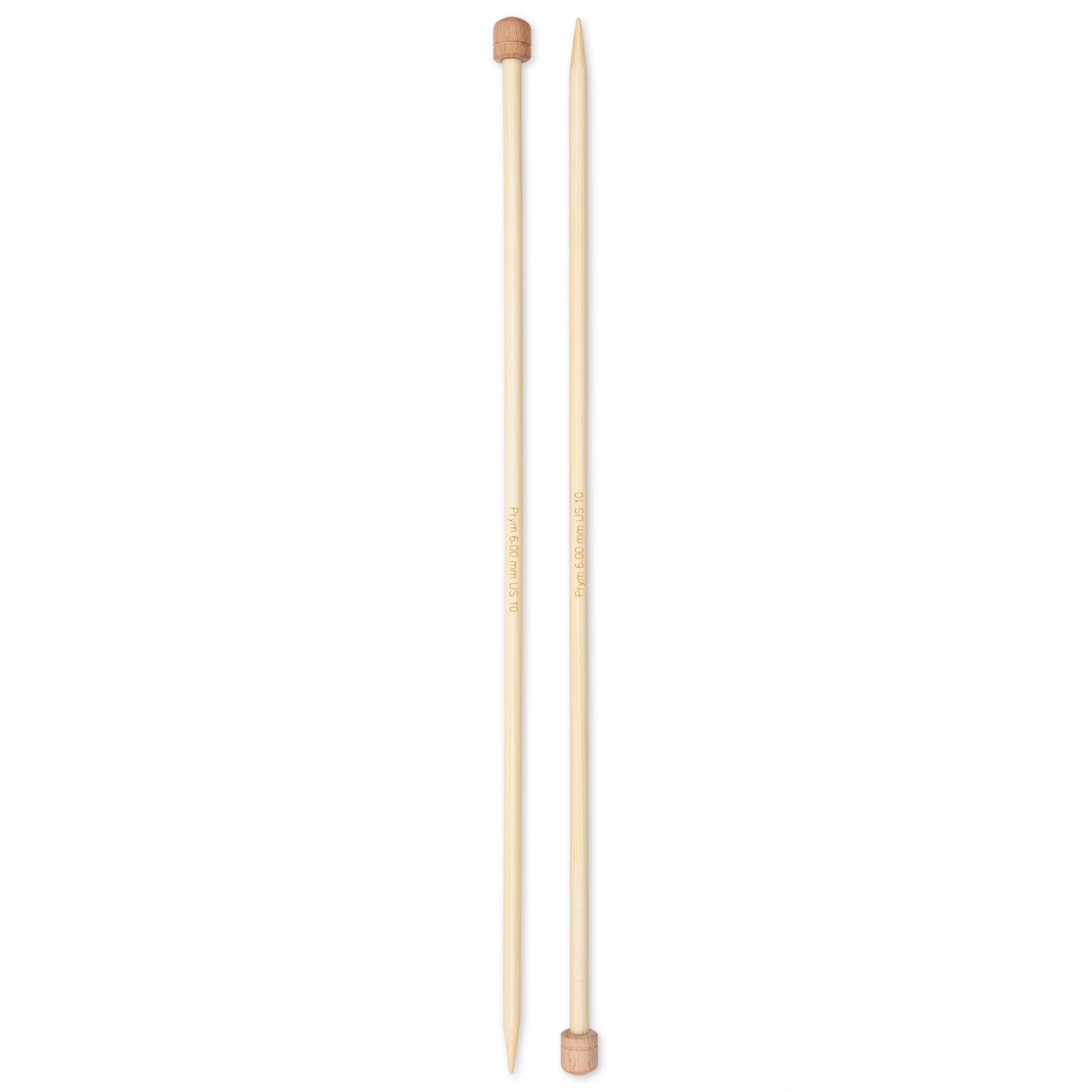 prym-aiguilles-tricoter-1-pointe-bambou-33-cm-6-00-mm image 2