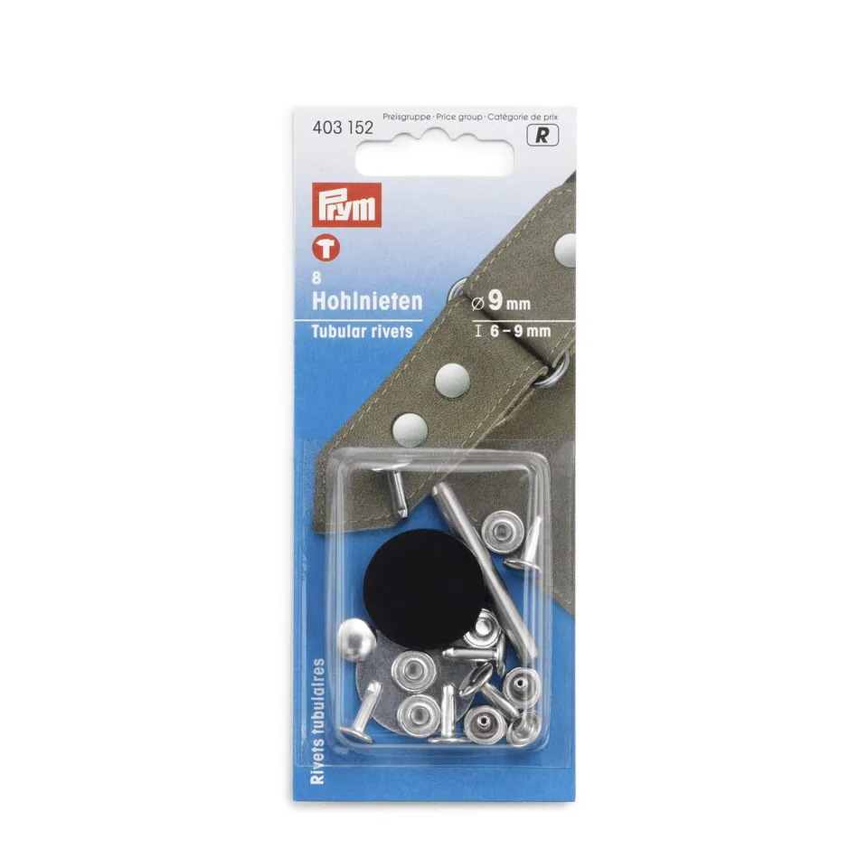 prym-rivets-tubulaires-argent-6-9-mm-8-pi-ces image 1