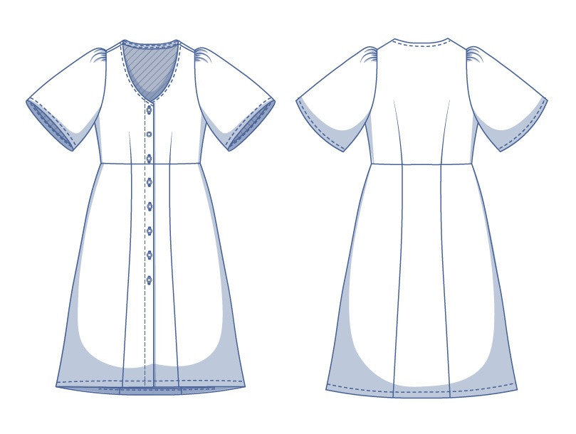 fibre-mood-kate-robe-patron-de-couture-femme-32-60-manches-papillon image 4