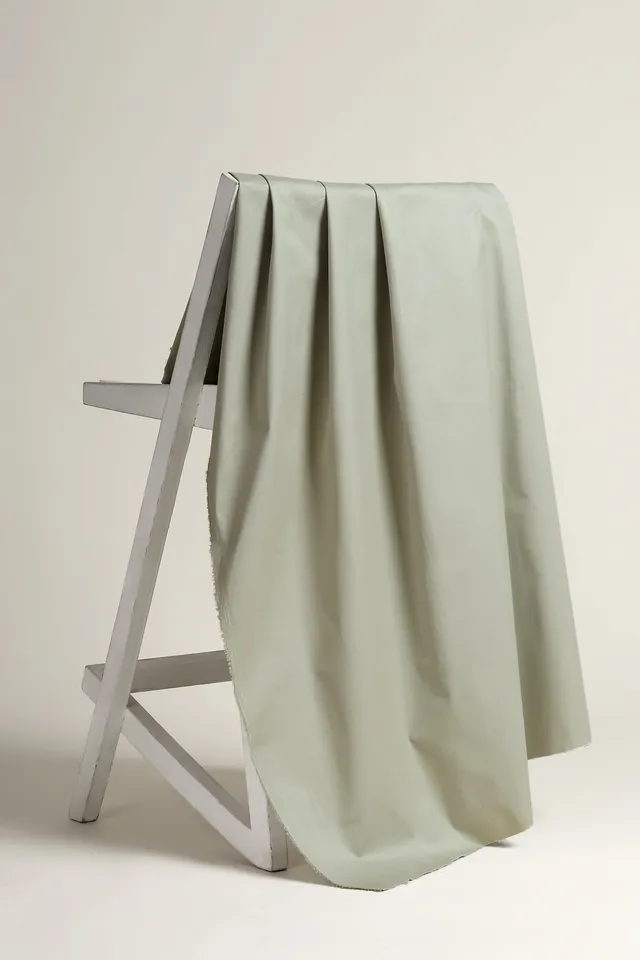 atelier-brunette-coton-chino-stretch-mineral-green-coupon-tissu image 1