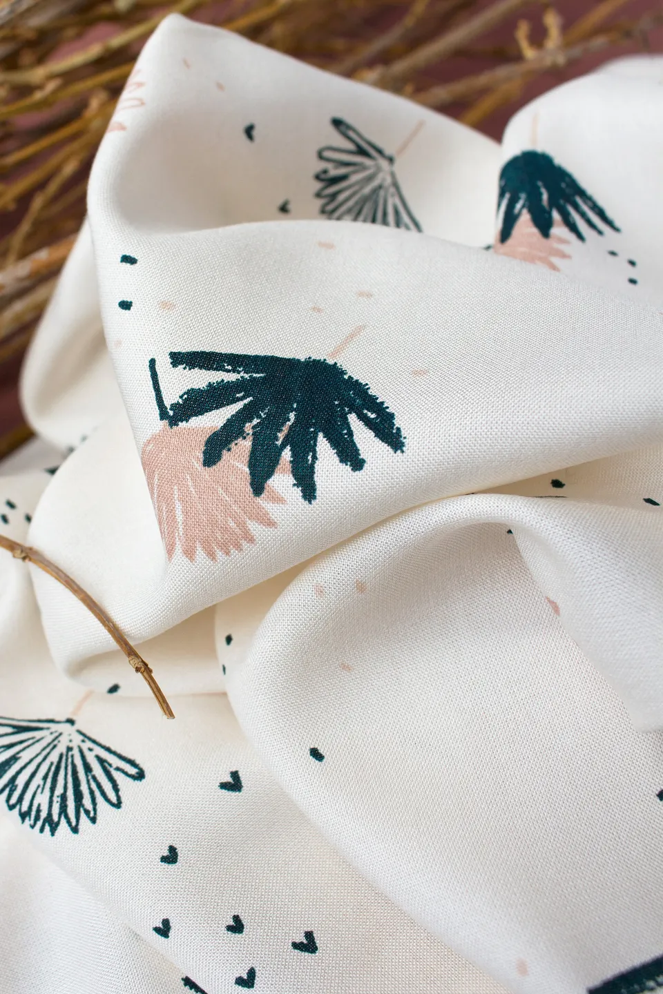 atelier-brunette-coupon-palmetto-off-white-tissu-prix-rond image 1