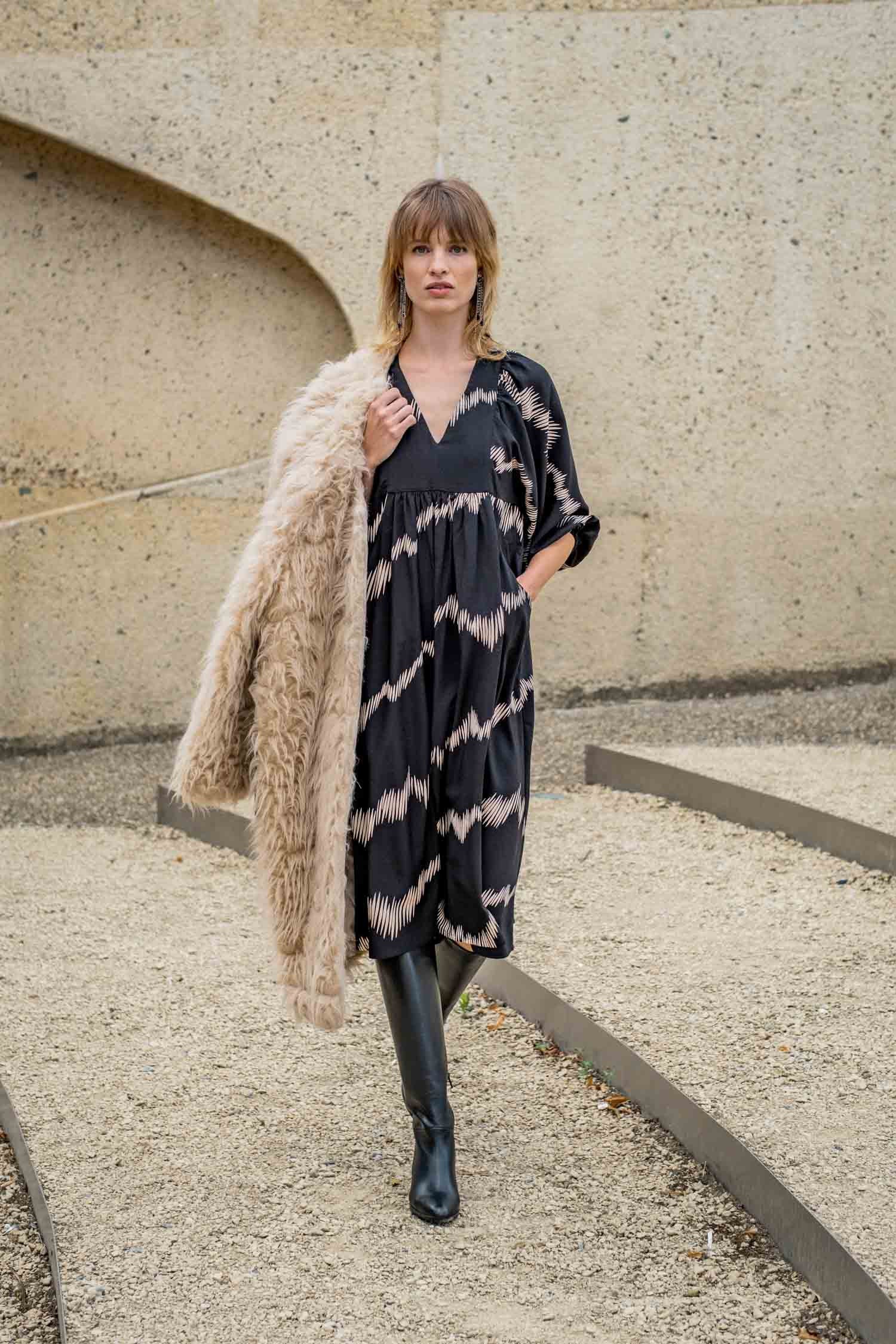 fibre-mood-kika-robe-empire-patron-de-couture-femme-xs-xxxl image 5