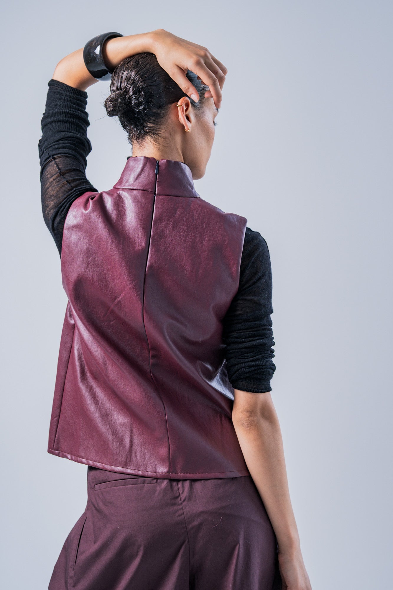 fibre-mood-niva-top-patron-de-couture-femme-col-montant image 4