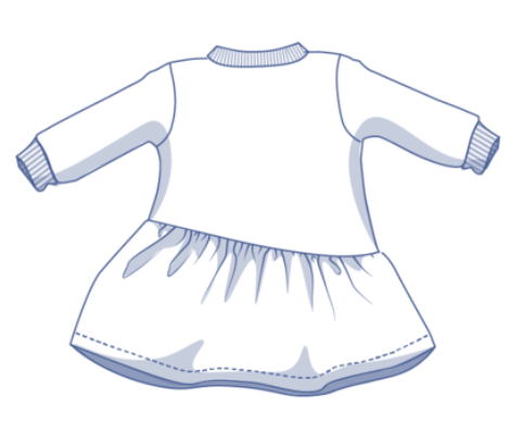 fibre-mood-celia-baby-patron-de-couture-robe-sweat-b-b-1-18-mois image 5