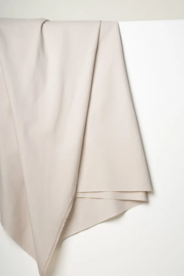 atelier-brunette-tissu-gabardine-light-milky-clay-coton image 1