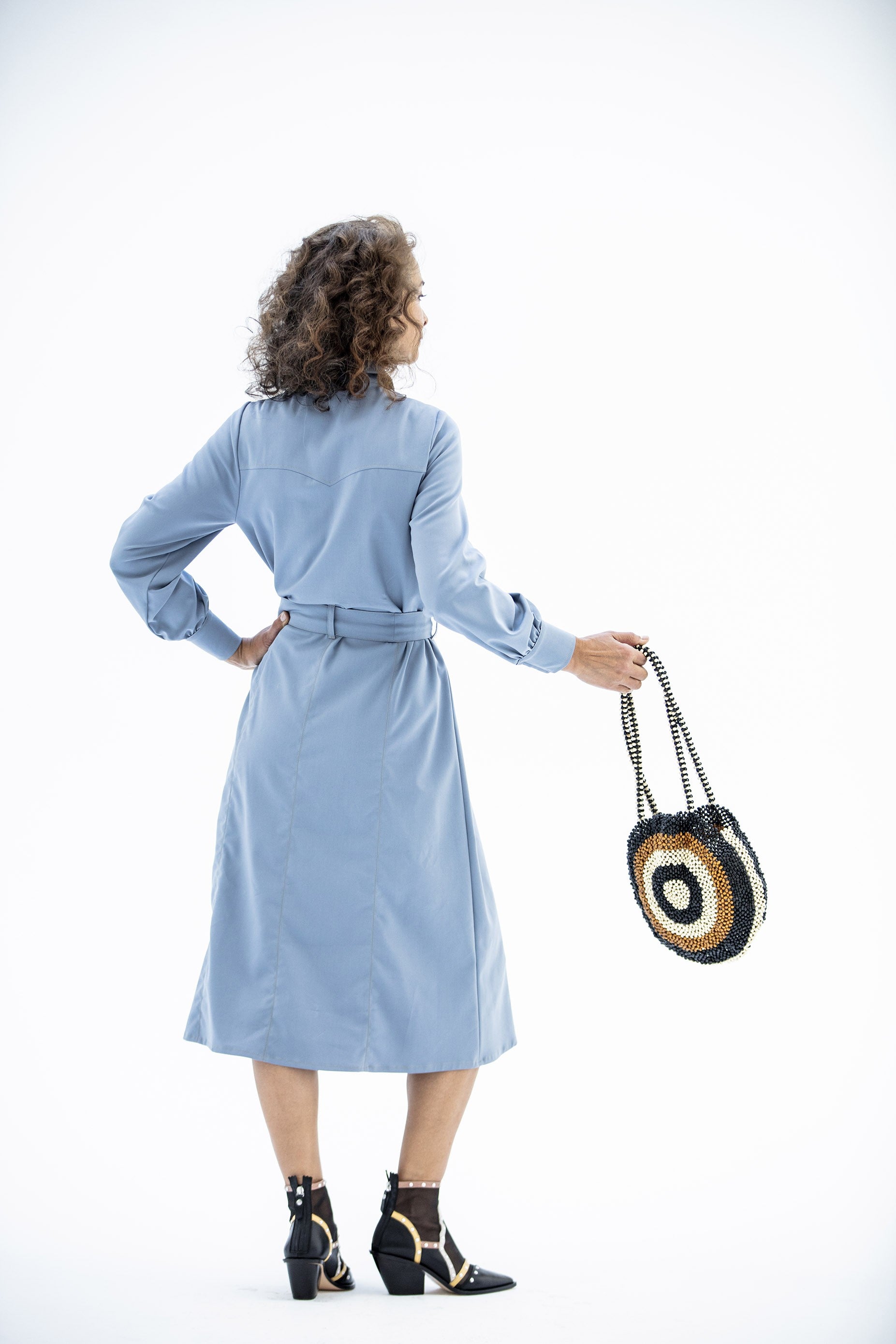 fibre-mood-ivory-robe-patron-de-couture-robe-chemisier-western-ceinture image 6