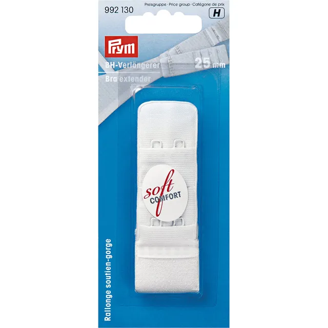 prym-rallonge-attache-de-soutien-gorge-25-mm-3-x-2-agrafes-blanc image 1
