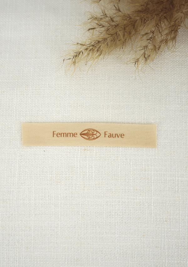 maison-fauve-femme-fauve-tiquettes-coudre-lot-de-6 image 1