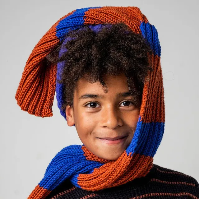 fibre-mood-bliss-charpe-enfant-patron-de-tricot-tailles-2-14-ans image 1