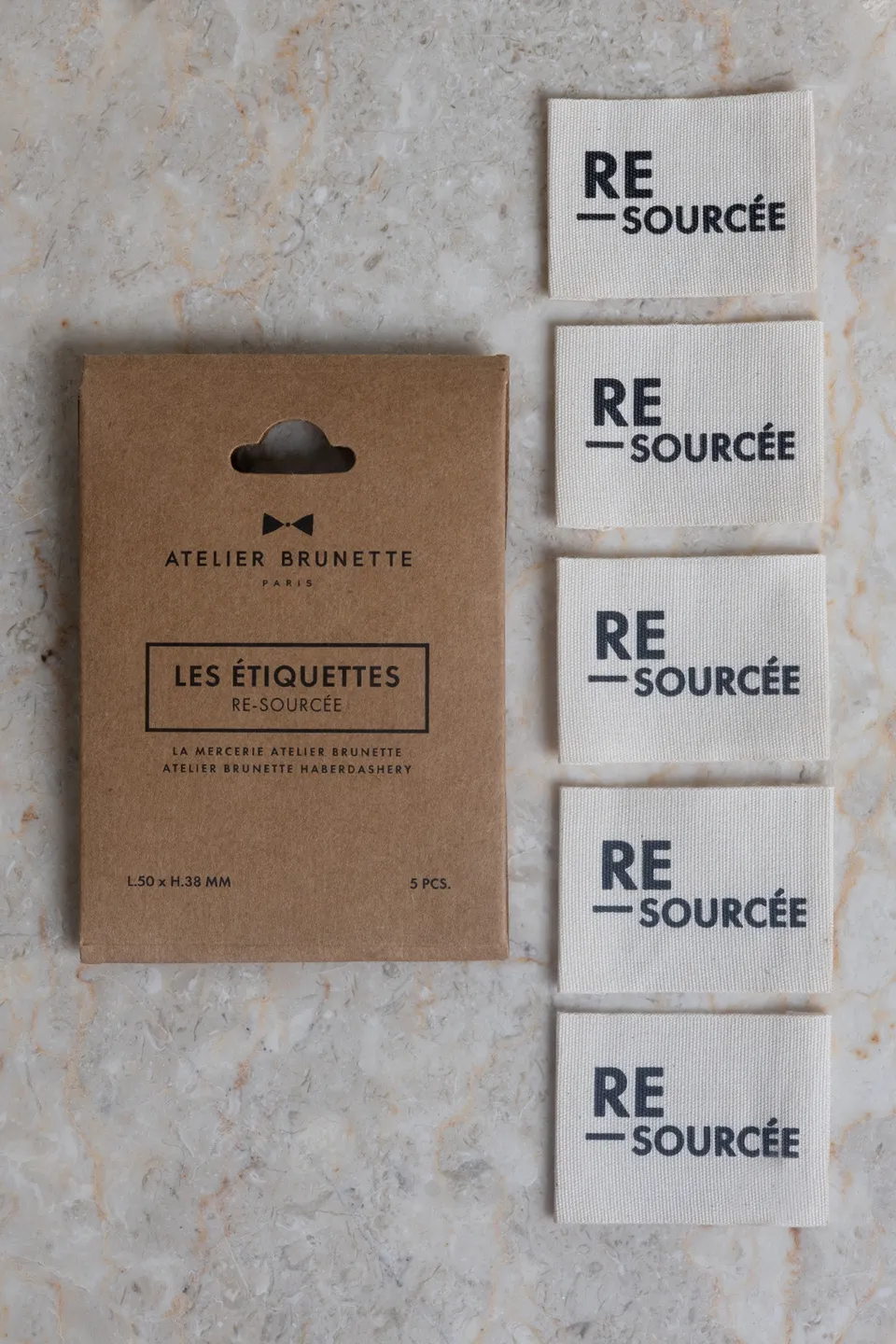 atelier-brunette-pack-tiquettes-re-sourcee-x5 image 1