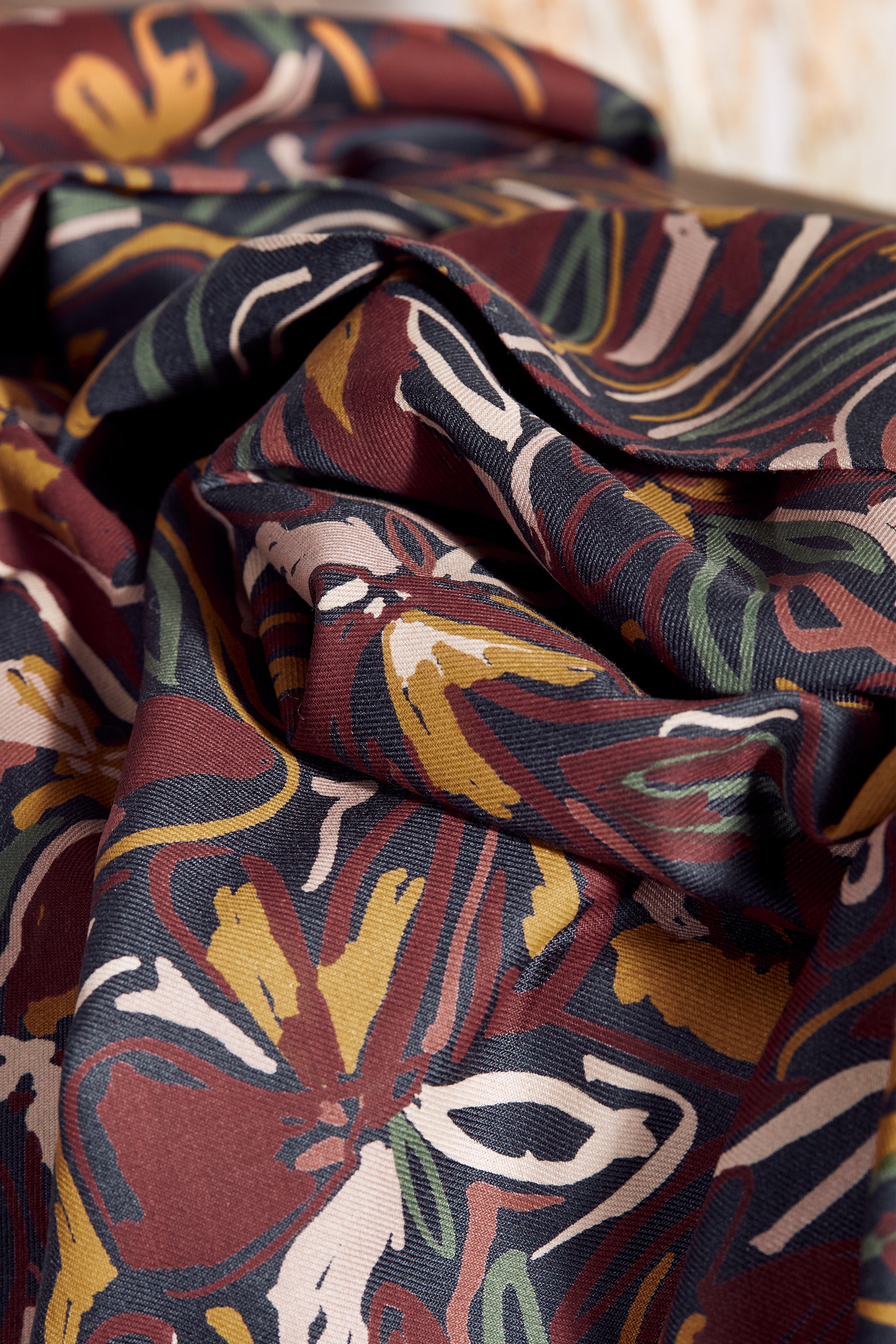 atelier-brunette-hilma-rust-tissu-twill-de-viscose-ecovero image 2