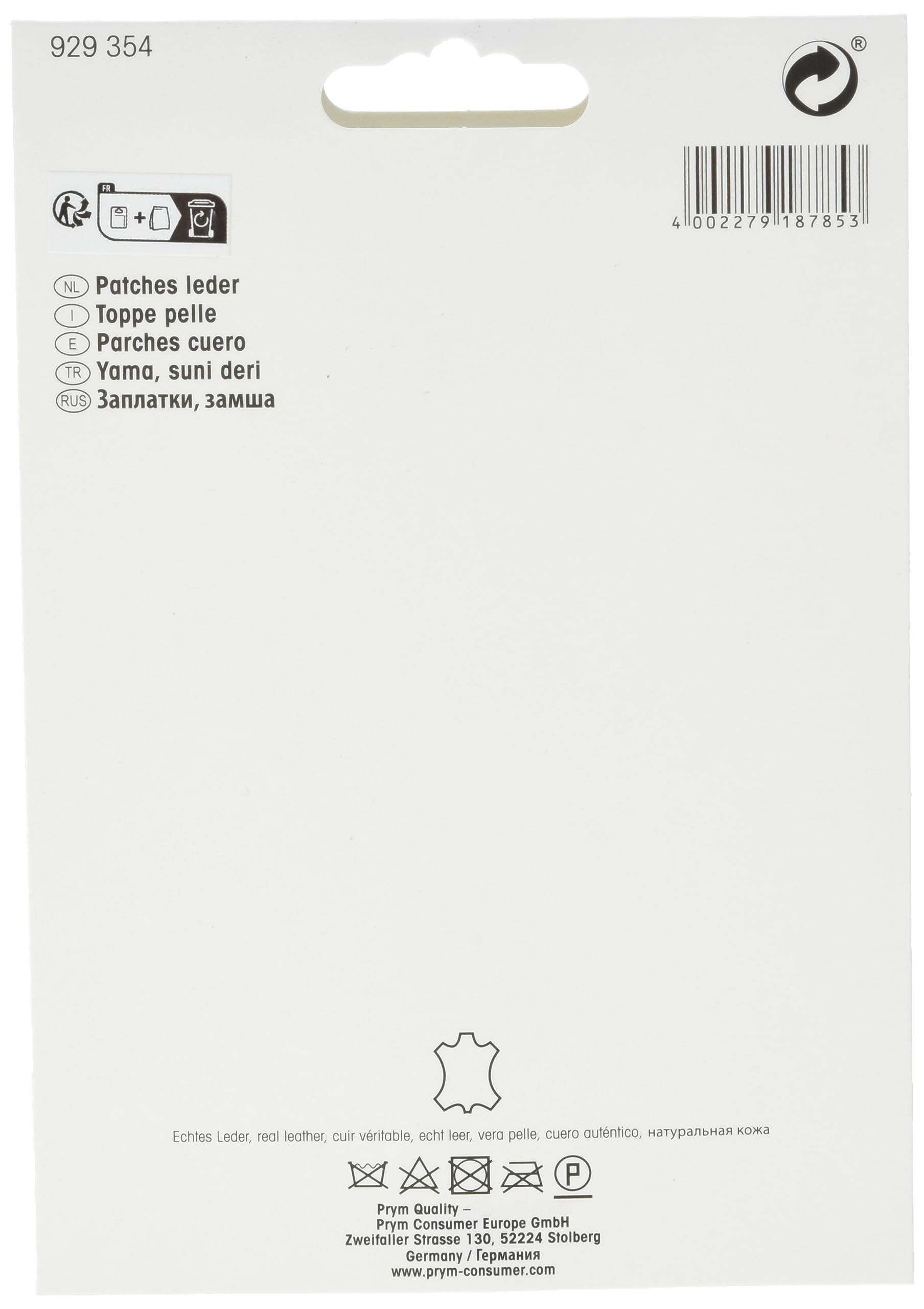 prym-929354-renforts-coudi-res-velours-coudre-10-x-14-cm-gris image 2