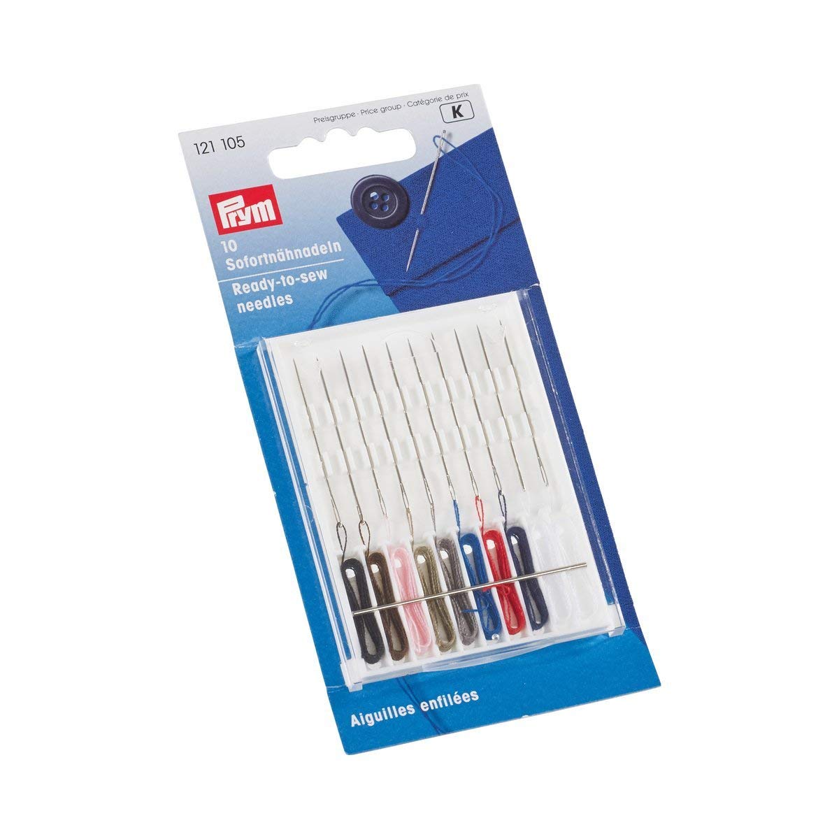 prym-originals-aiguilles-coudre-pr-tes-coudre-avec-fil-10-pi-ces-argent image 1