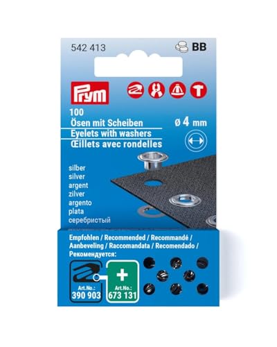 prym-originals-recharge-illets-avec-rondelles-4-mm-argent-542413 image 2