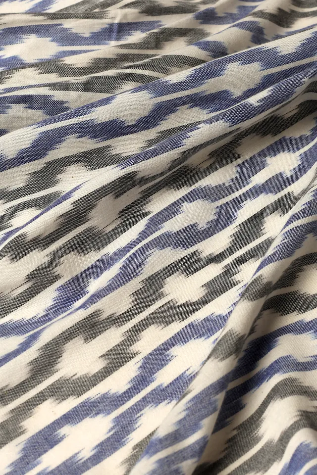 atelier-brunette-coupon-l-ikat-004-tissu-s-rie-limit-e image 1