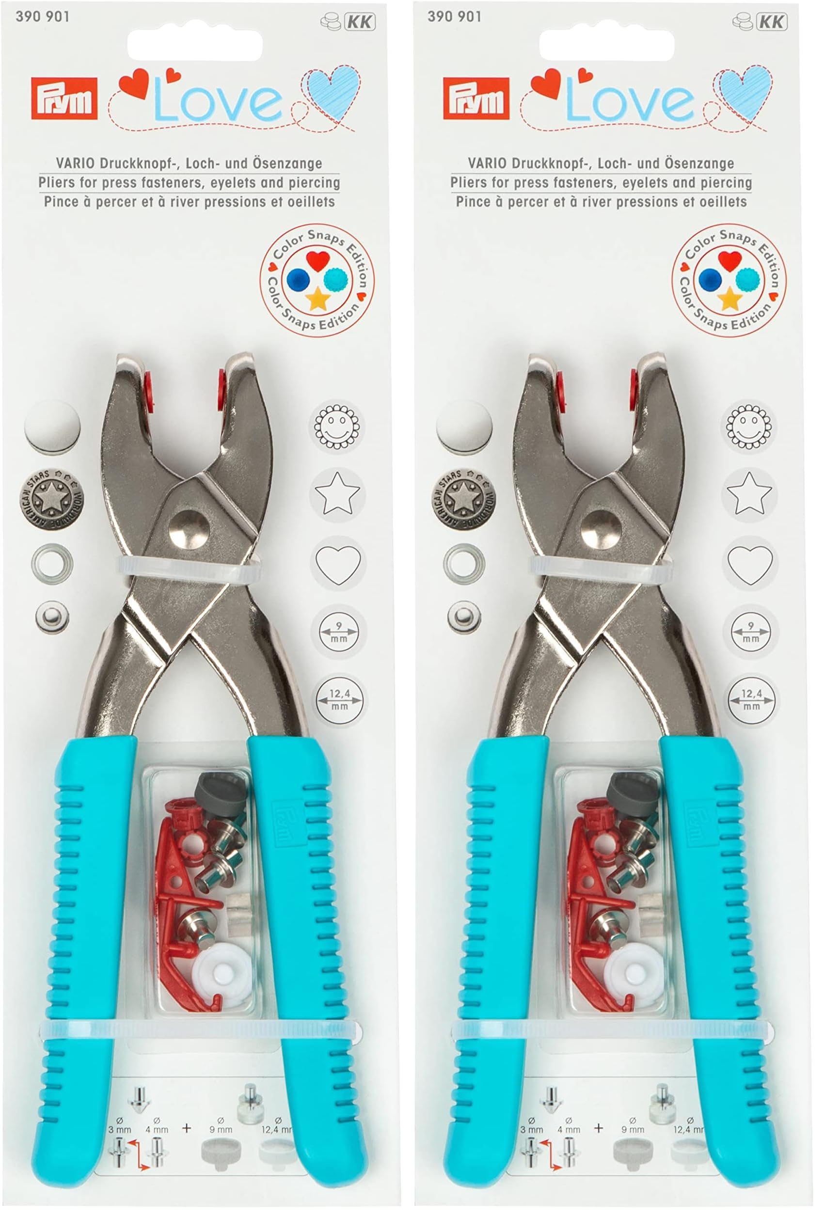 prym-love-vario-pince-percer-et-river-turquoise-avec-outils-colorsnaps image 5