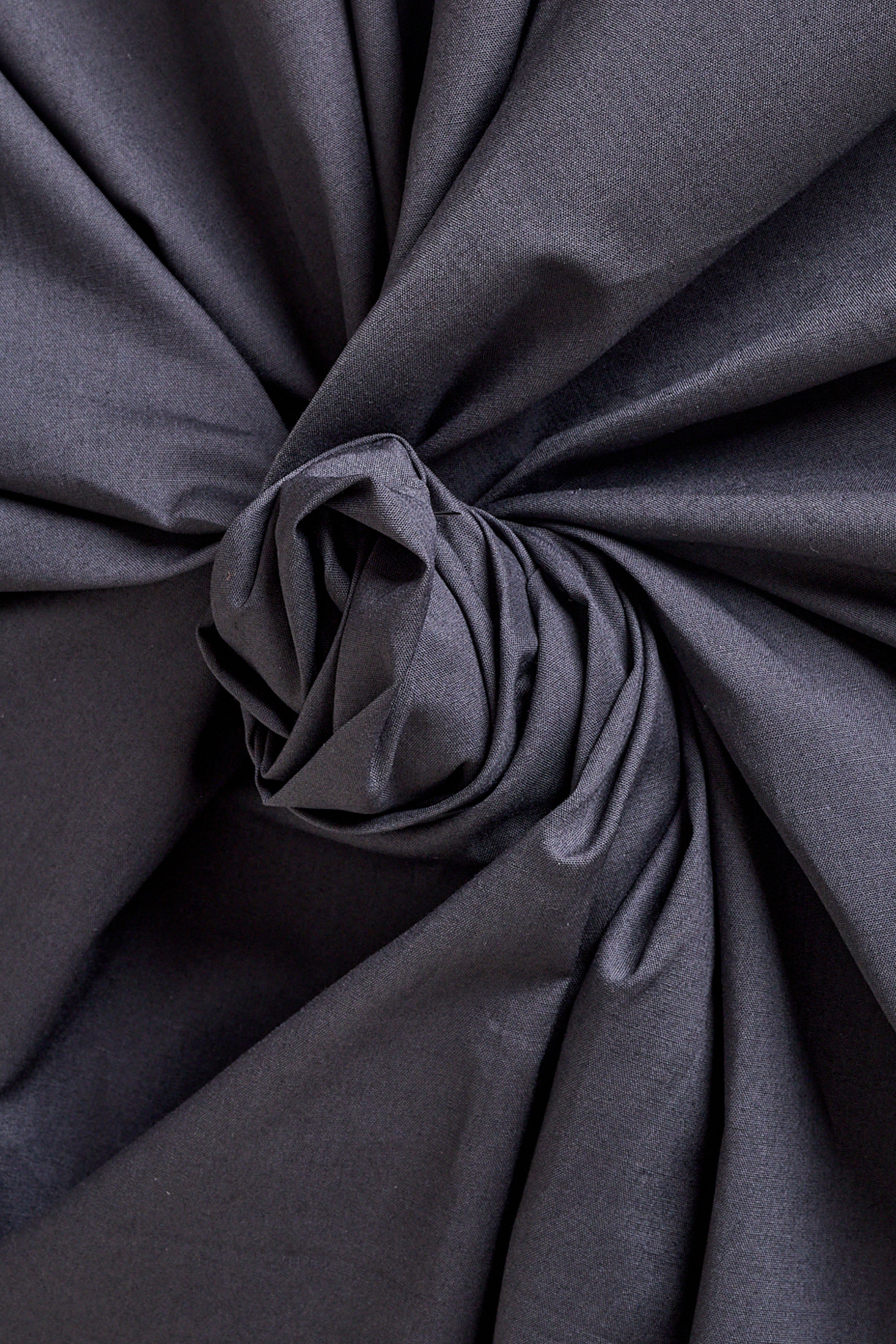 atelier-brunette-tissu-popeline-deep-charcoal-100-coton image 3