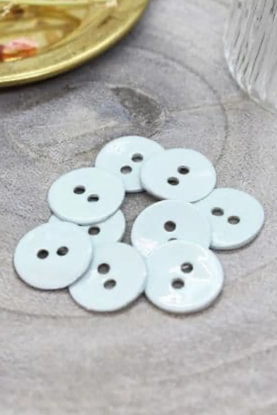 atelier-brunette-boutons-glossy-sage-x10 image 1