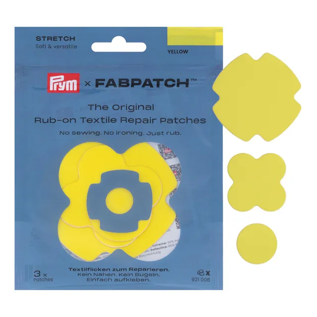 prym-fabpatch-stretch-921006-patch-de-r-paration-autocollant-bi-lastique-jaune-l image 1