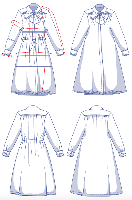 fibre-mood-emilia-patron-de-couture-robe-chemise-mi-longue image 6