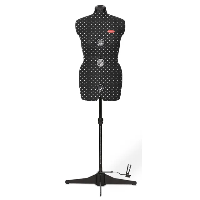 prym-prymadonna-buste-de-couture-pois-noir-blanc-taille-m-42-48 image 1