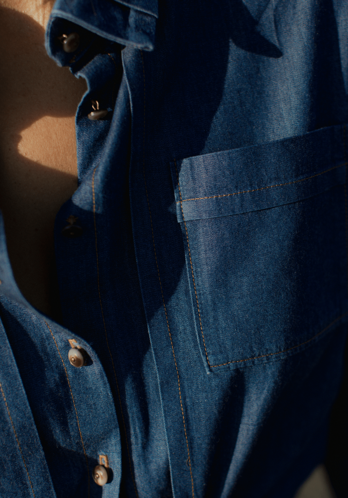 maison-fauve-tissu-jean-denim-l-ger-macadam-100-coton-au-10-cm image 4