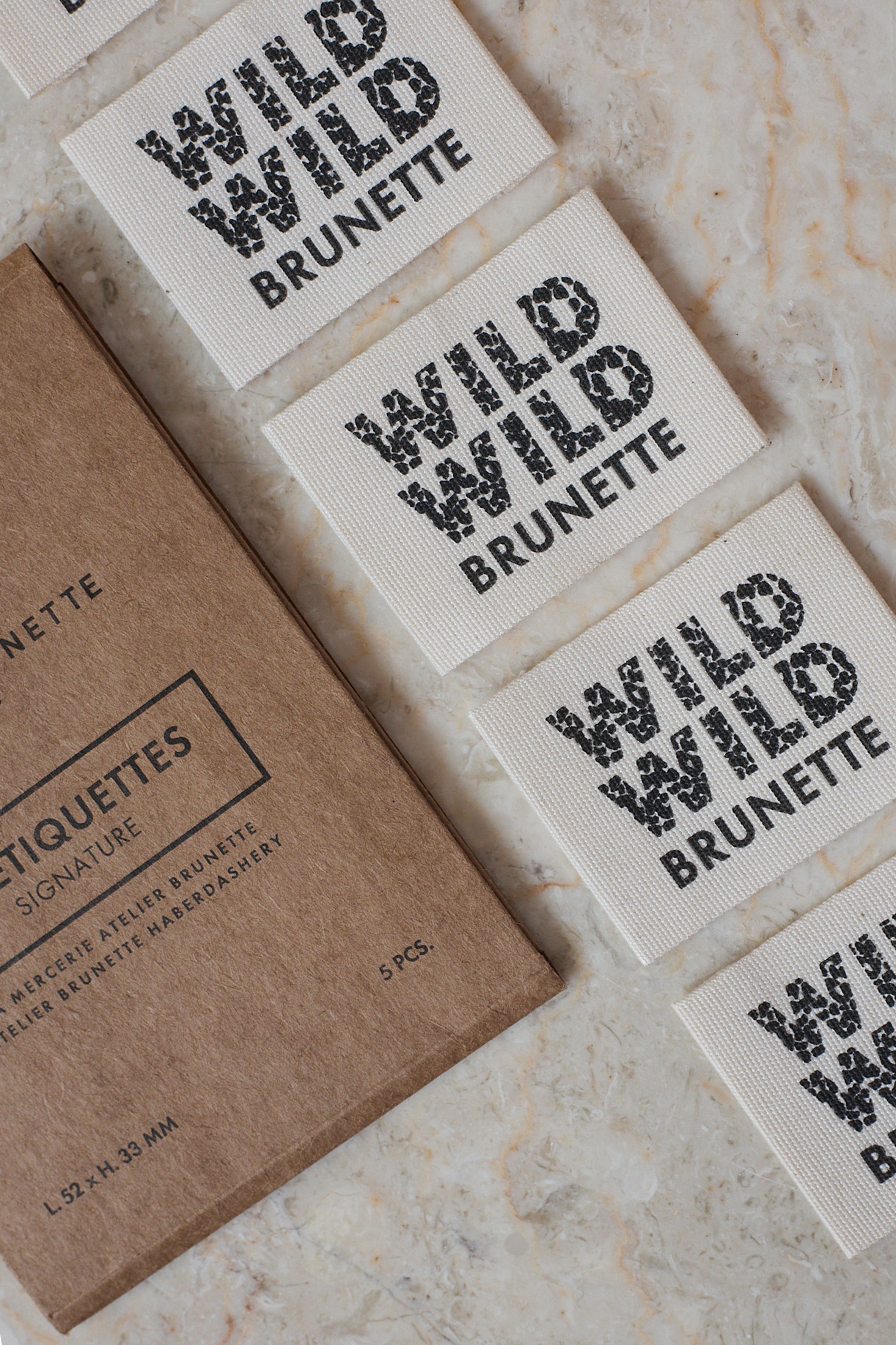 atelier-brunette-pack-tiquettes-wild-wild-brunette-lot-de-5 image 3