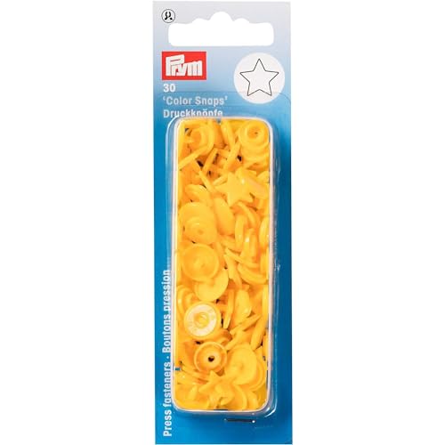 prym-love-393210-color-snaps-bouton-pression-plastique-jaune image 7