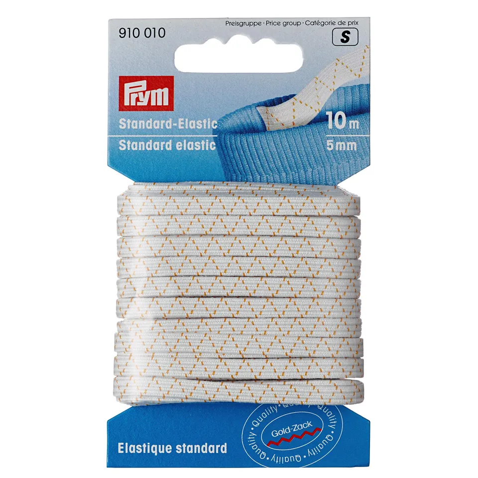 prym-lastique-standard-tress-blanc-5-mm-x-10-m image 1