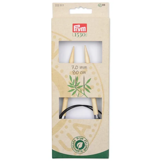 prym-1530-aiguilles-tricoter-circulaires-naturelles-souples image 1