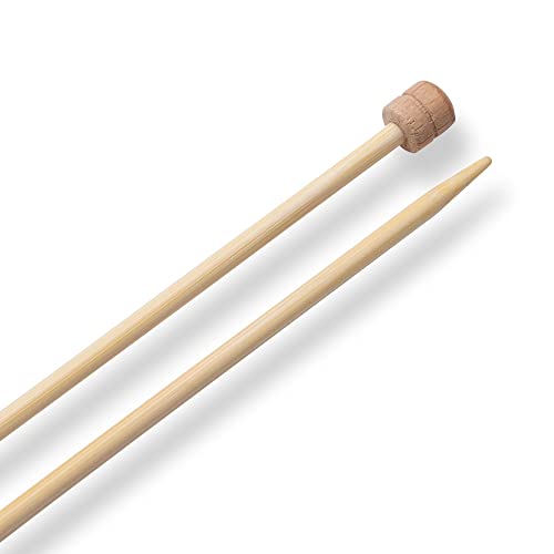prym-aiguilles-tricoter-simple-pointe-en-bambou-33-cm-3-25-mm-naturel image 6