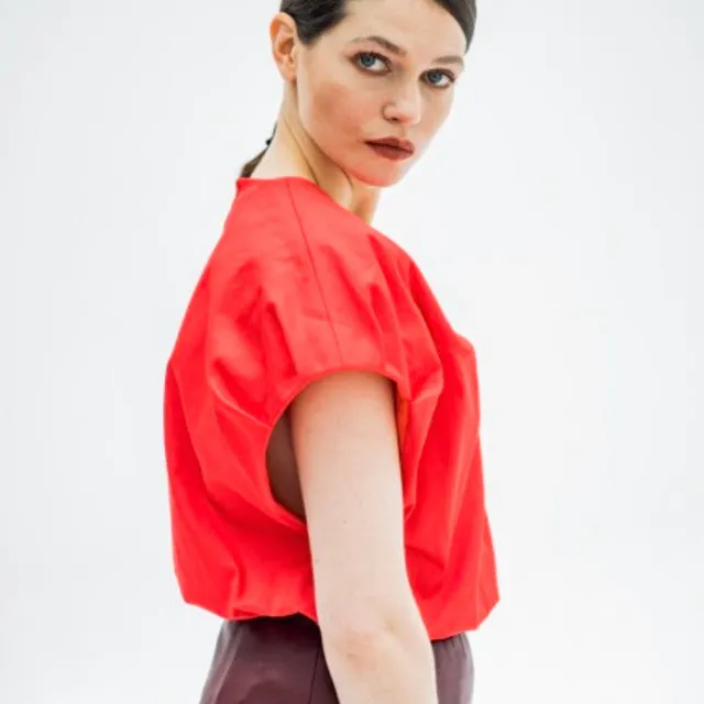 fibre-mood-becca-top-patron-de-couture-top-manches-pliss-es-et-volants-tailles-x image 1