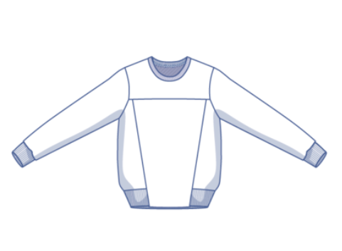 fibre-mood-calvin-patron-de-couture-sweat-femme-coutures-graphiques image 5