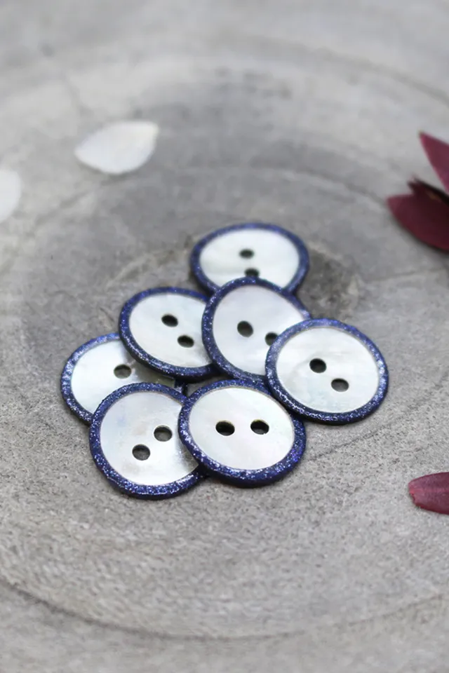 atelier-brunette-boutons-glitz-cobalt-x10-boutons-nacre-paillet-e image 1