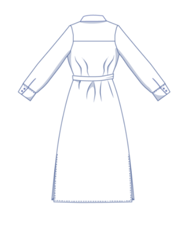 fibre-mood-susan-robe-patron-de-couture-robe-chemise-maxi-xs-xxxl image 6