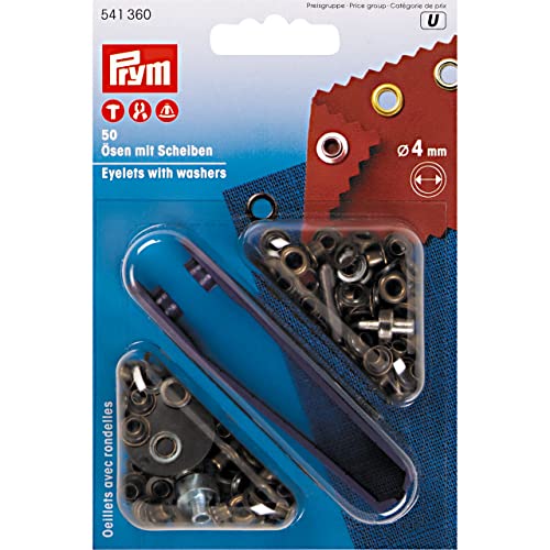 prym-old-brass-illets-et-rondelles-4-mm-laiton-inoxydable image 2