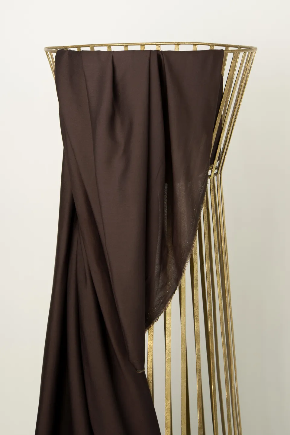 atelier-brunette-tissu-modal-viscose-oat-chocolate-coupon-10-cm-x-140-cm image 1