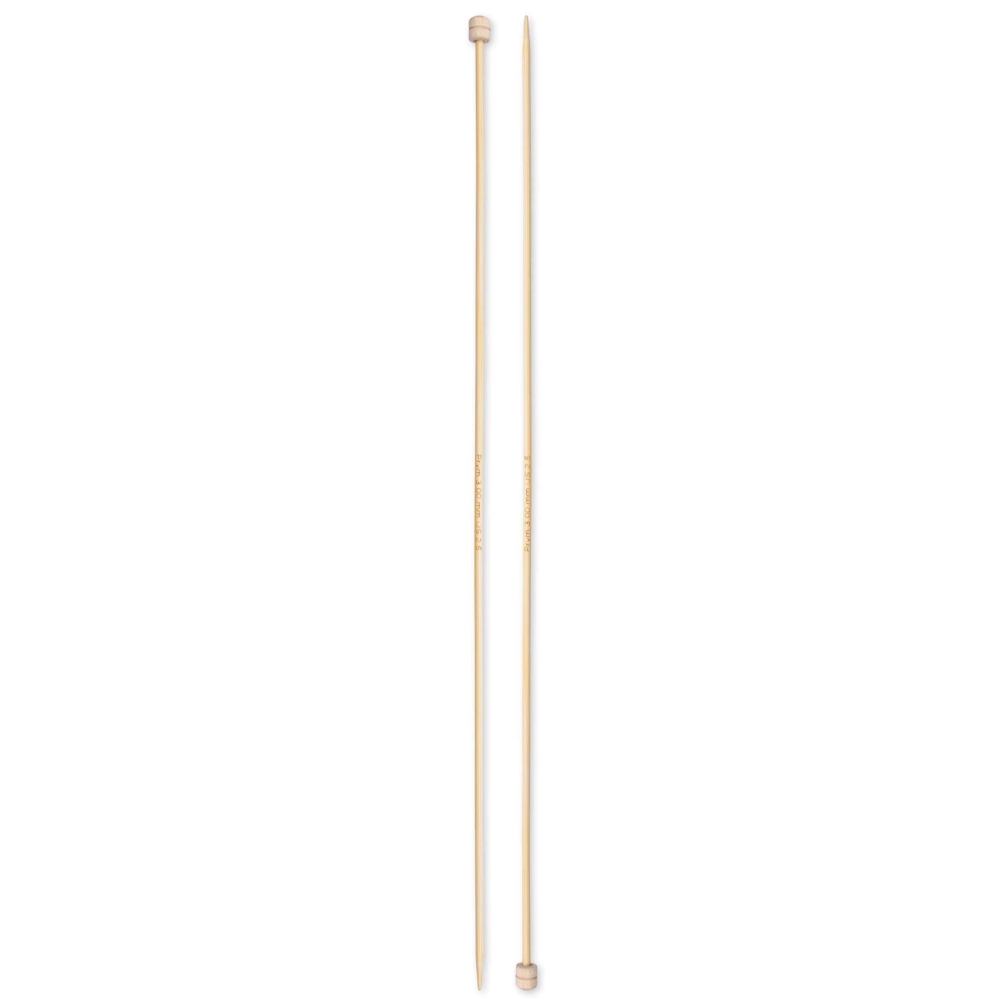 prym-aiguilles-tricoter-1-pointe-bambou-33-cm-3-00-mm image 2