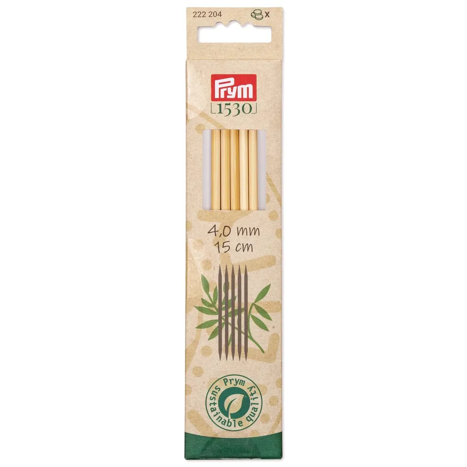 prym-aiguilles-double-pointes-naturel-set-de-5-pi-ces-taille-unique image 1