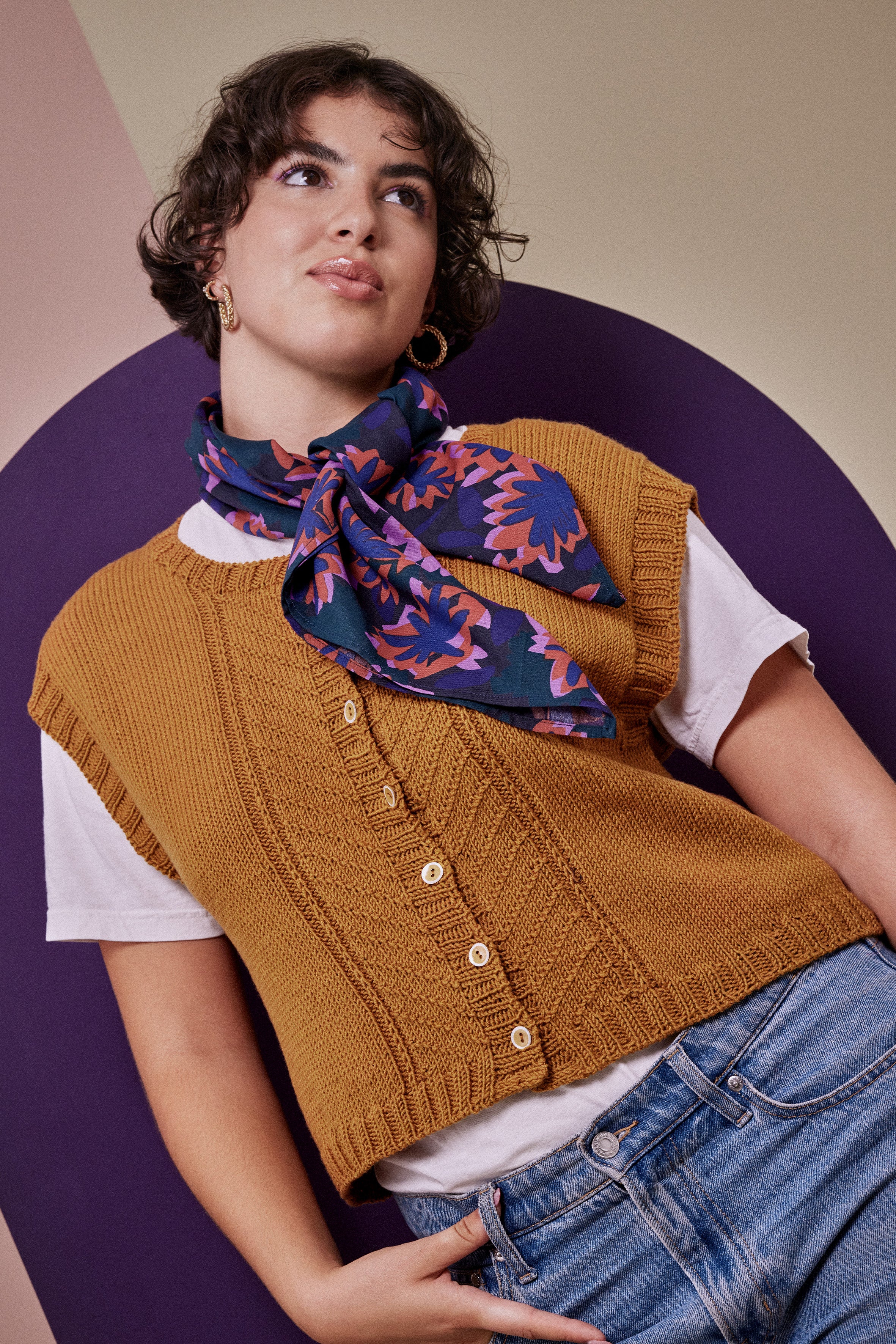 atelier-brunette-pdf-tricot-le-pull-et-le-gilet-encre-violette image 5
