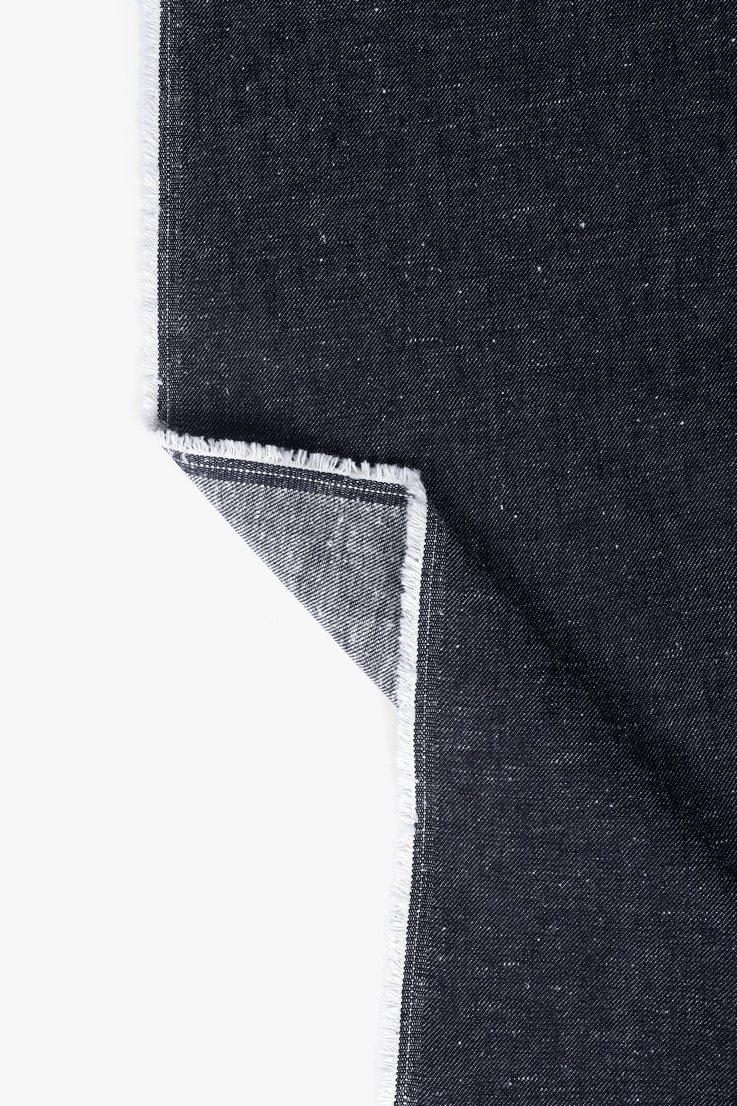 atelier-brunette-tissu-denim-coton-lin-vintage-blue-coupon-10-cm-x-147-cm image 3
