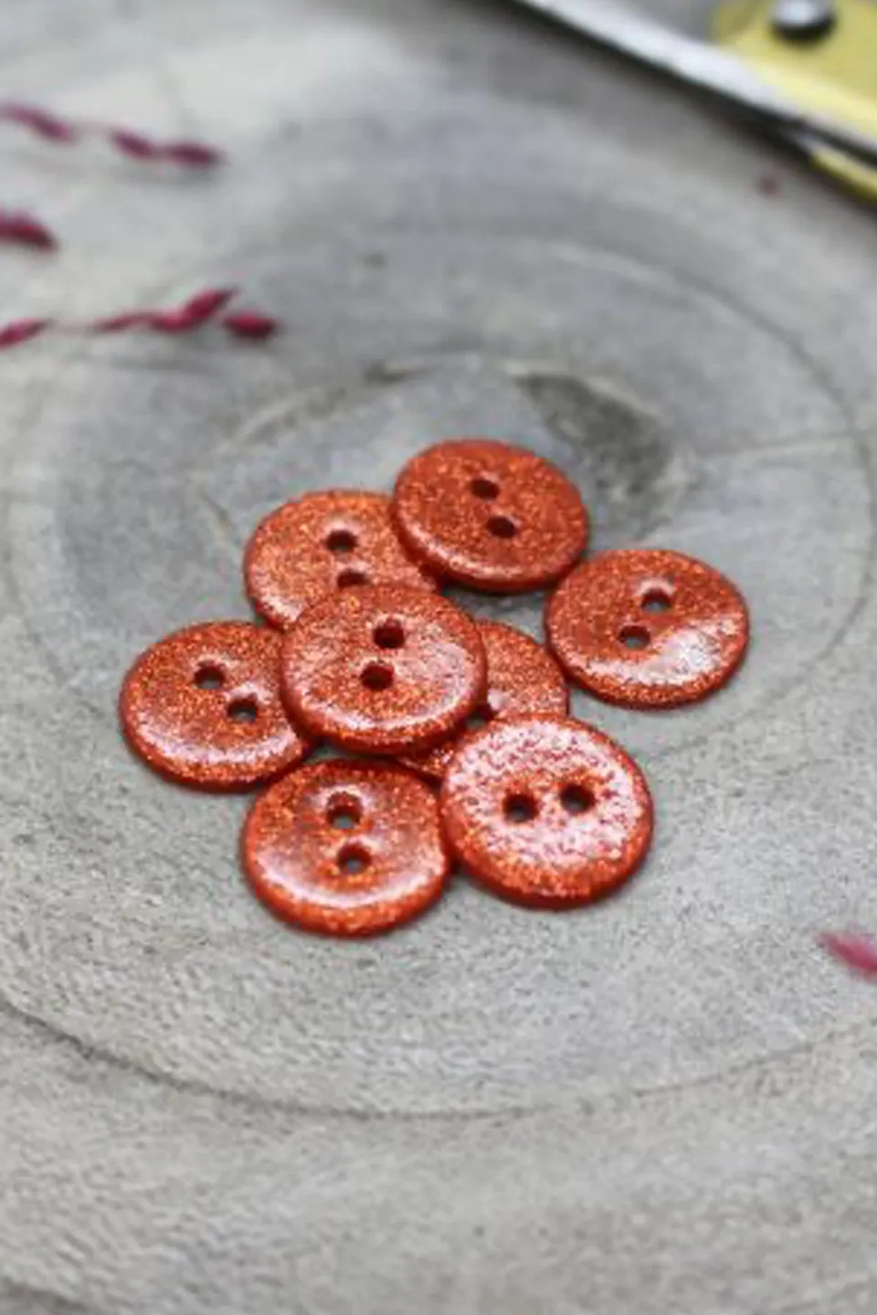 atelier-brunette-boutons-glitter-poppy-tangerine-x10 image 1