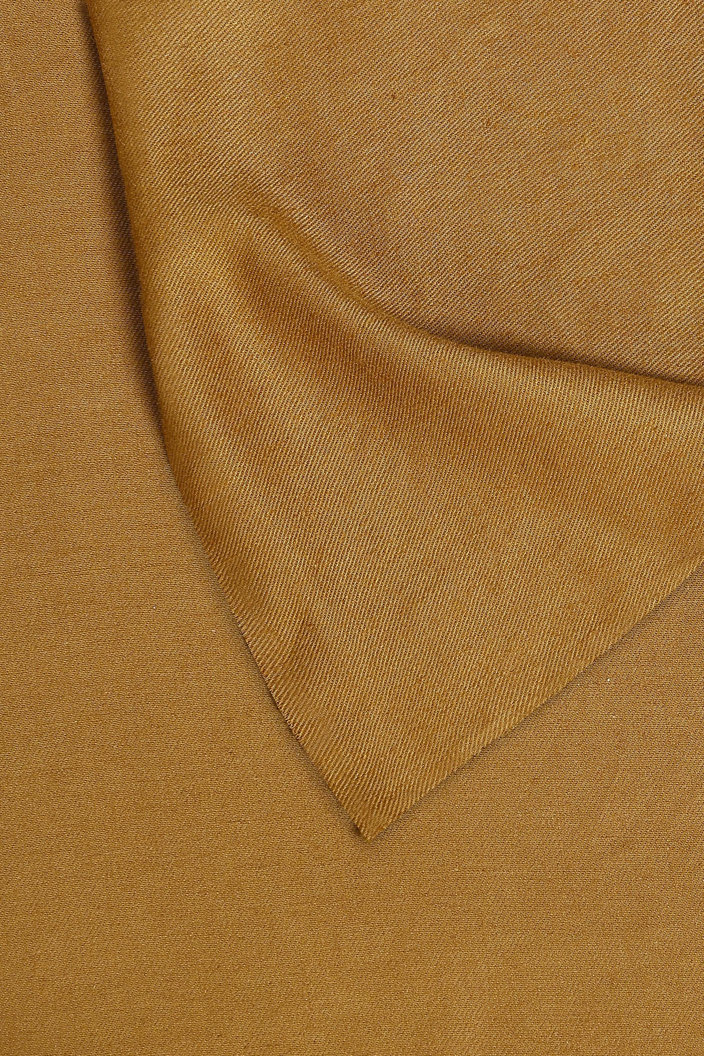 atelier-brunette-coupons-twill-lin-viscose-livaeco-urban-bronze-tissu-fin-de-rou image 2
