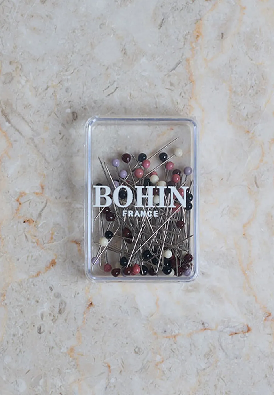 atelier-brunette-x-bohin-epingles-t-te-de-verre-de-murano-bo-te-80-pingles-ditio image 1