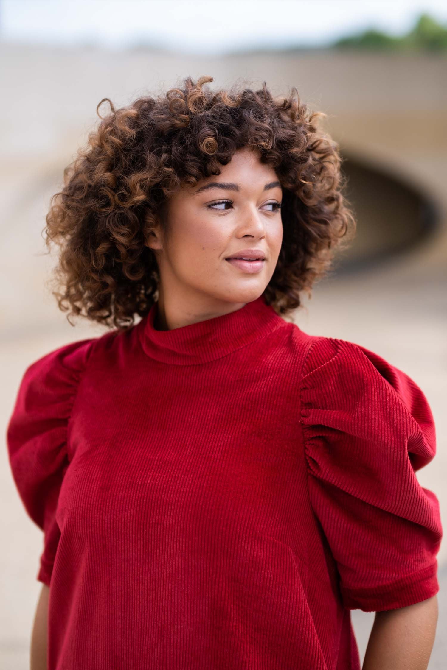 fibre-mood-dina-robe-patron-de-couture-col-montant-xs-xxxl image 5