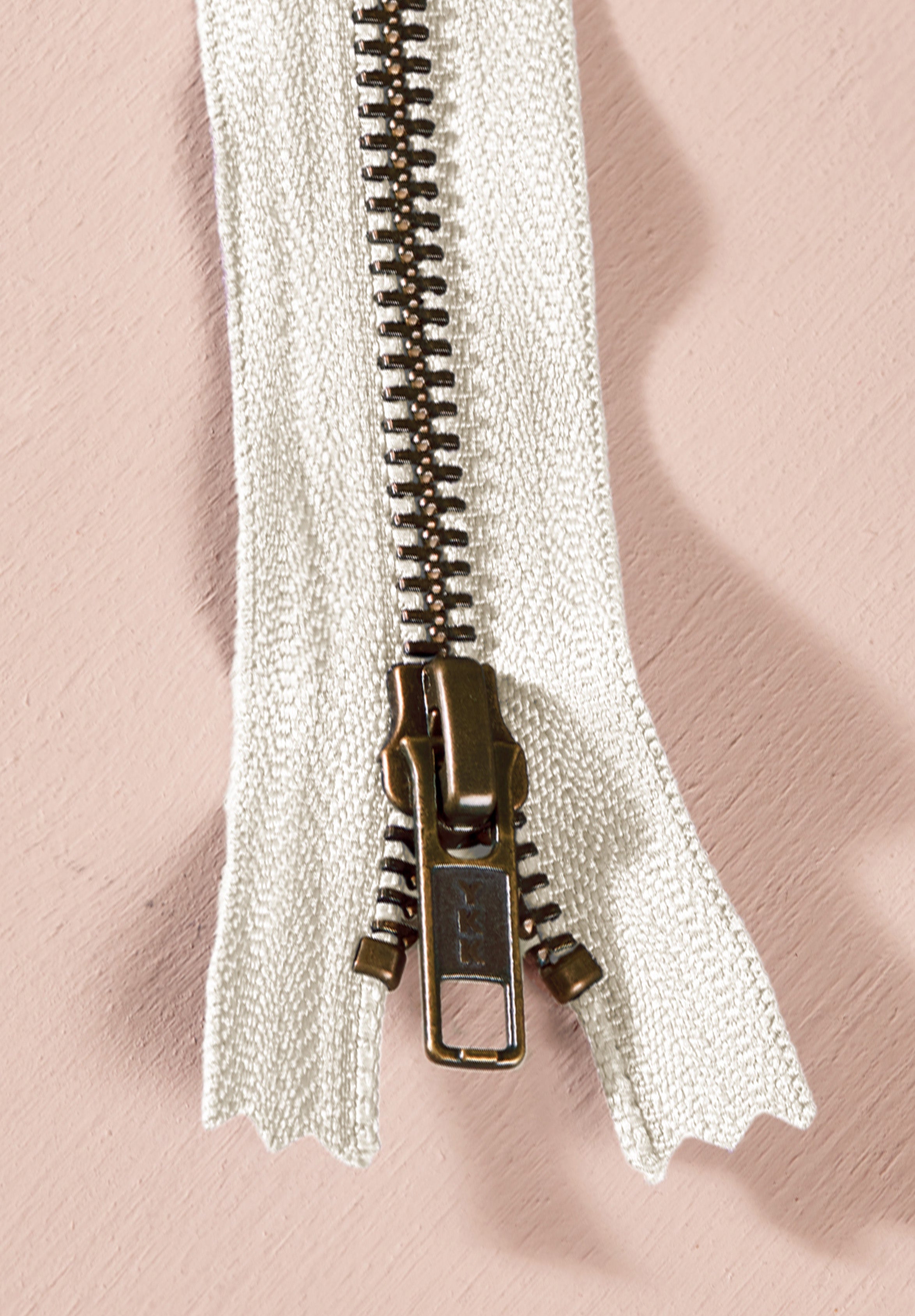 atelier-brunette-zip-simple-curseur-laiton-30-cm image 2