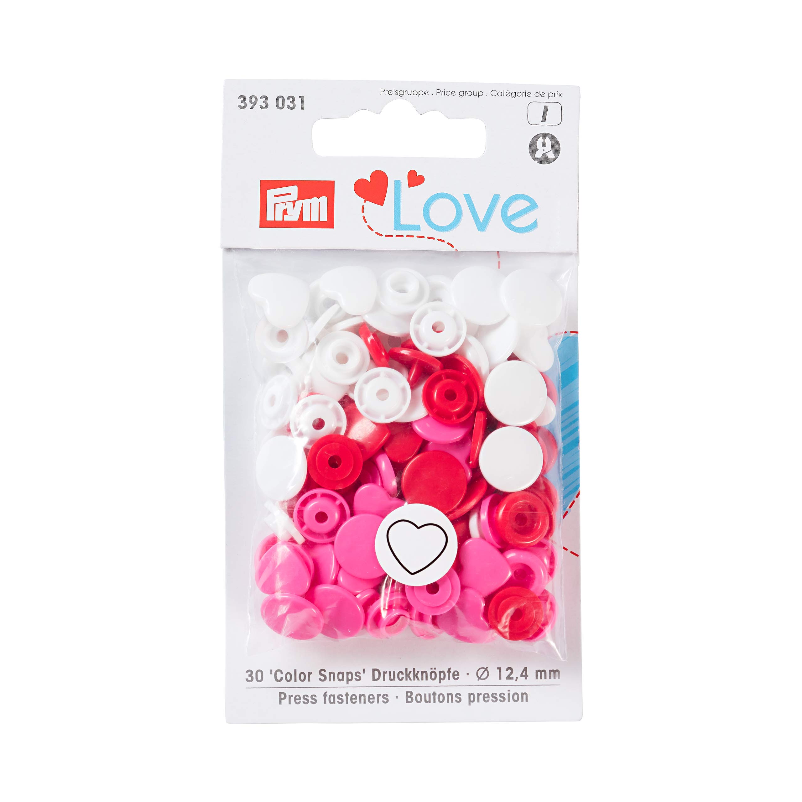 prym-love-attaches-pression-color-snaps-c-ur-12-4-mm-rouge-blanc-rose image 1