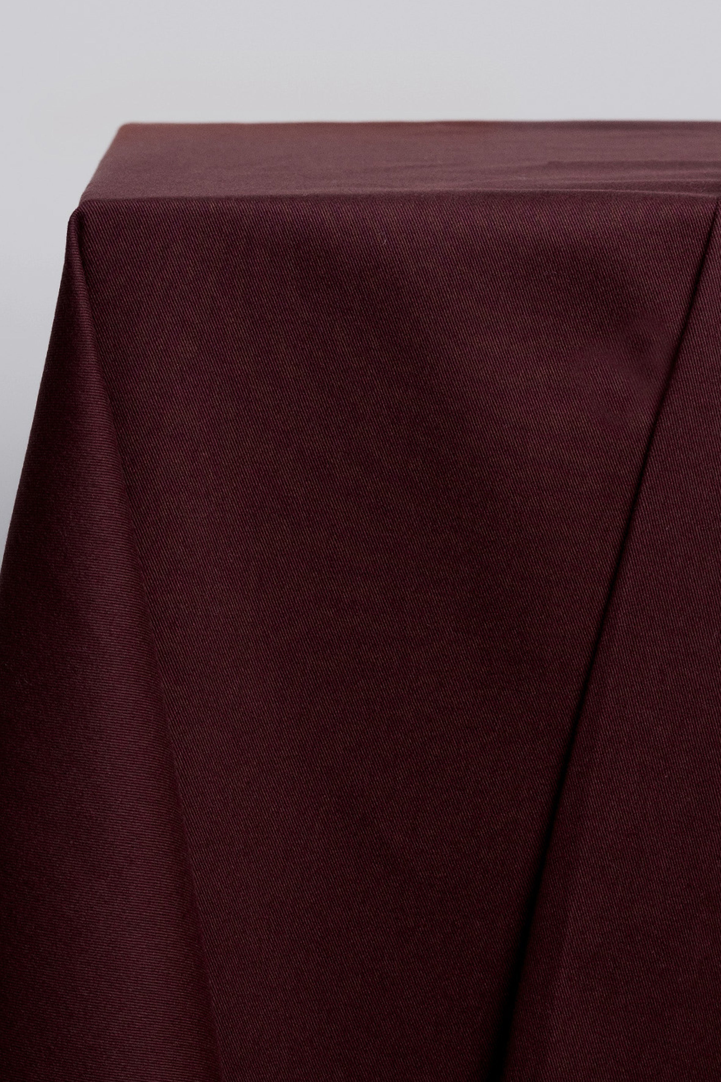 atelier-brunette-coupon-gabardine-light-crispy-brownie-tissu-coton image 2